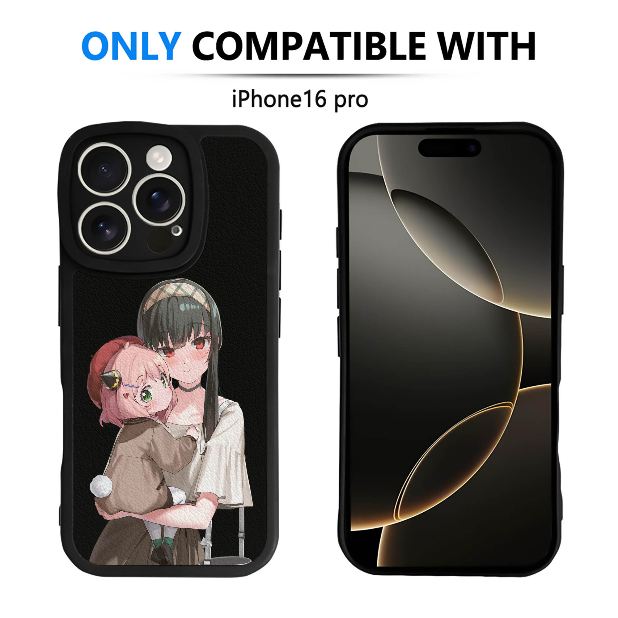 （画像用） SPY×FAMILY间谍家家酒 【iPhone 16シリーズ対応】シリコンスマホケース（レザー調） 材質：シリコン